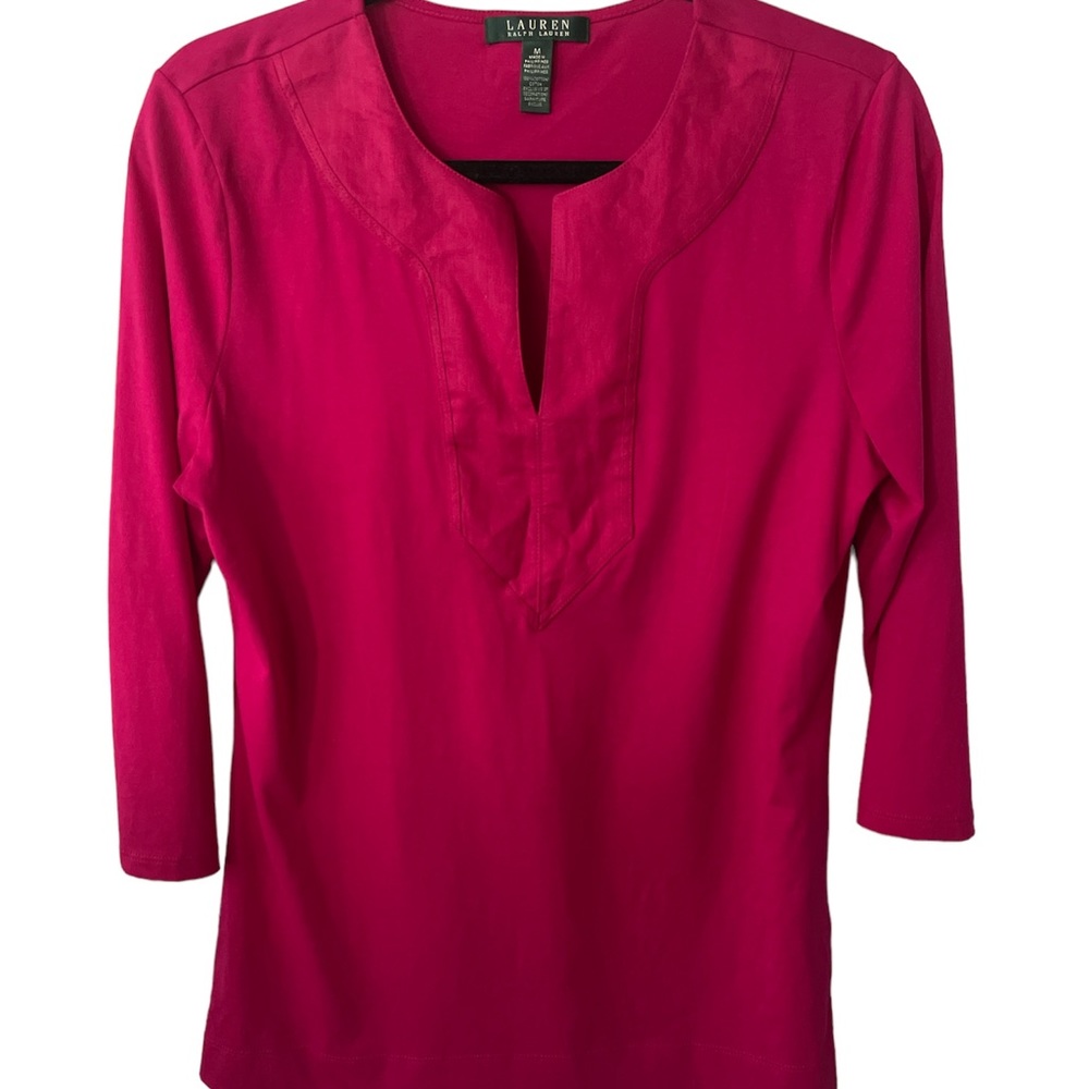 Lauren by Ralph Lauren women’s size medium top. Lightly worn